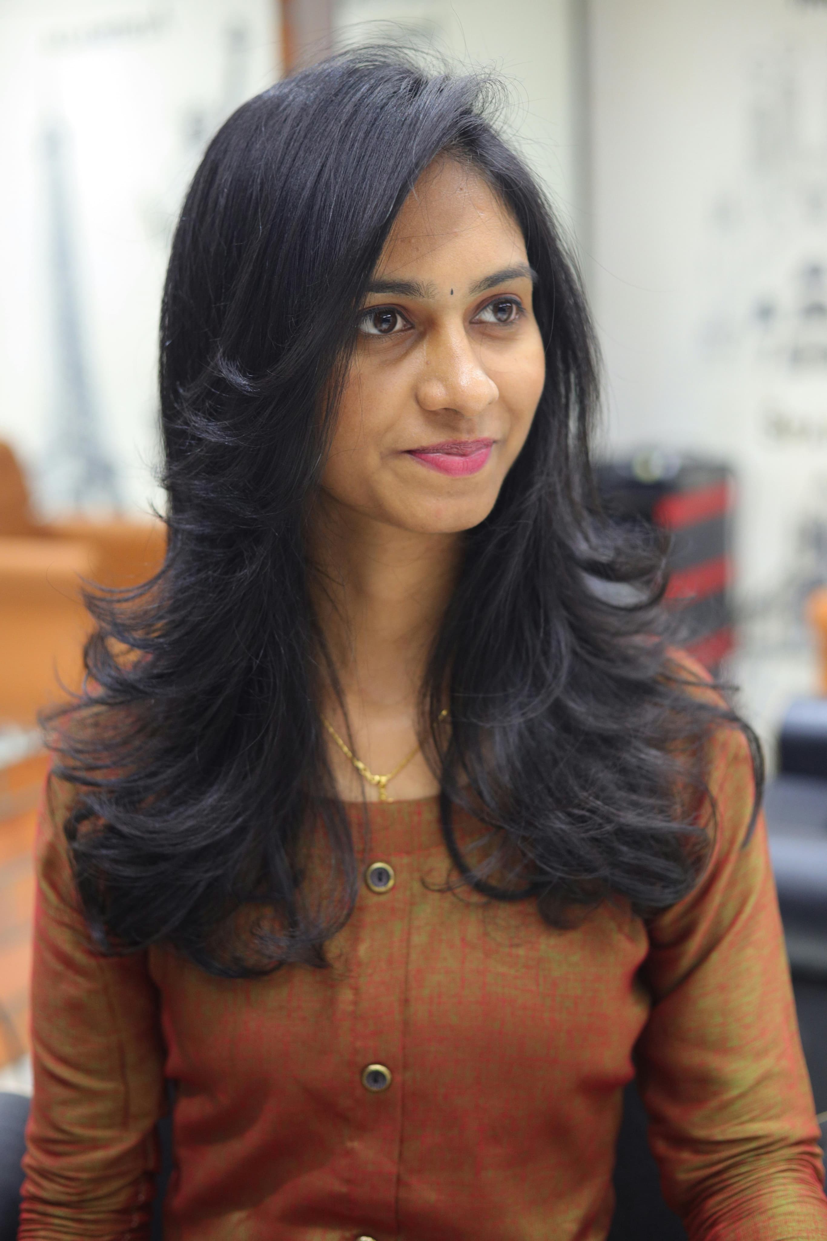 Color treatment result