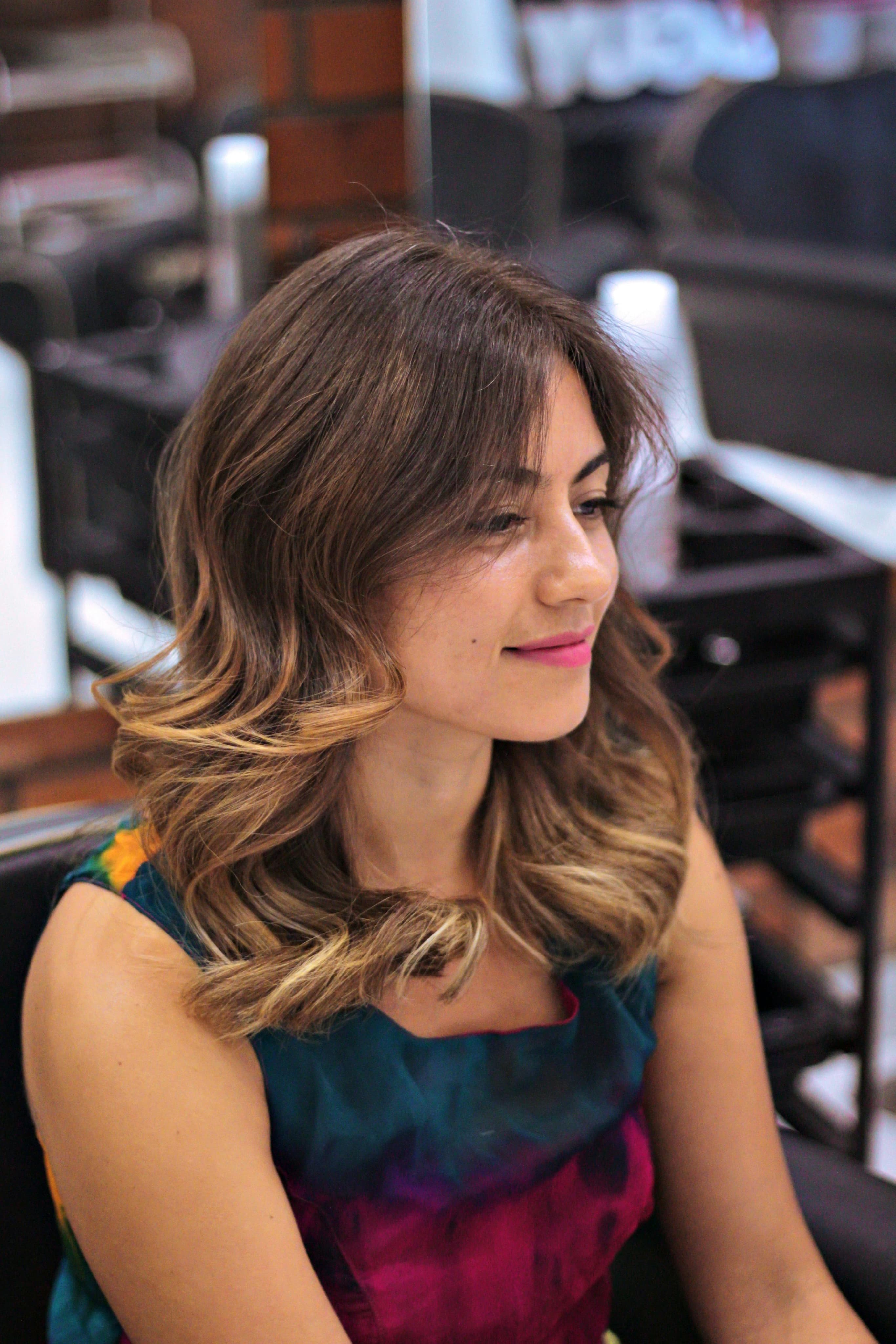 Bridal hair styling